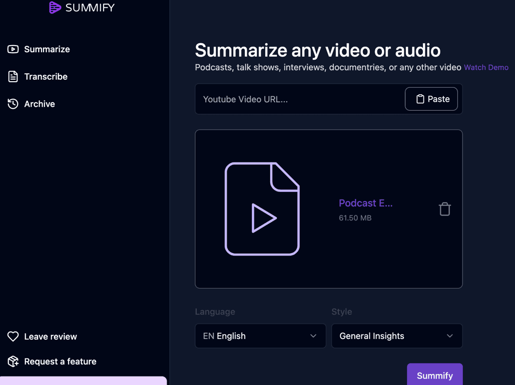 How to Cut Your Listening Time in Half with an Audio Summarizer