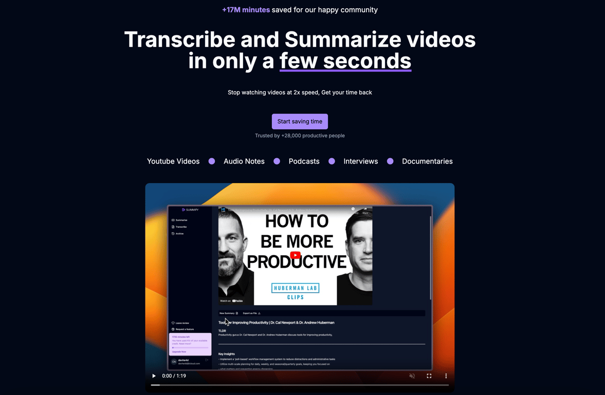 How to Use an AI YouTube Video Summarizer to Create Quick Social Media Content
