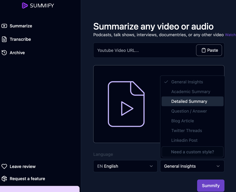 How to Cut Your Listening Time in Half with an Audio Summarizer