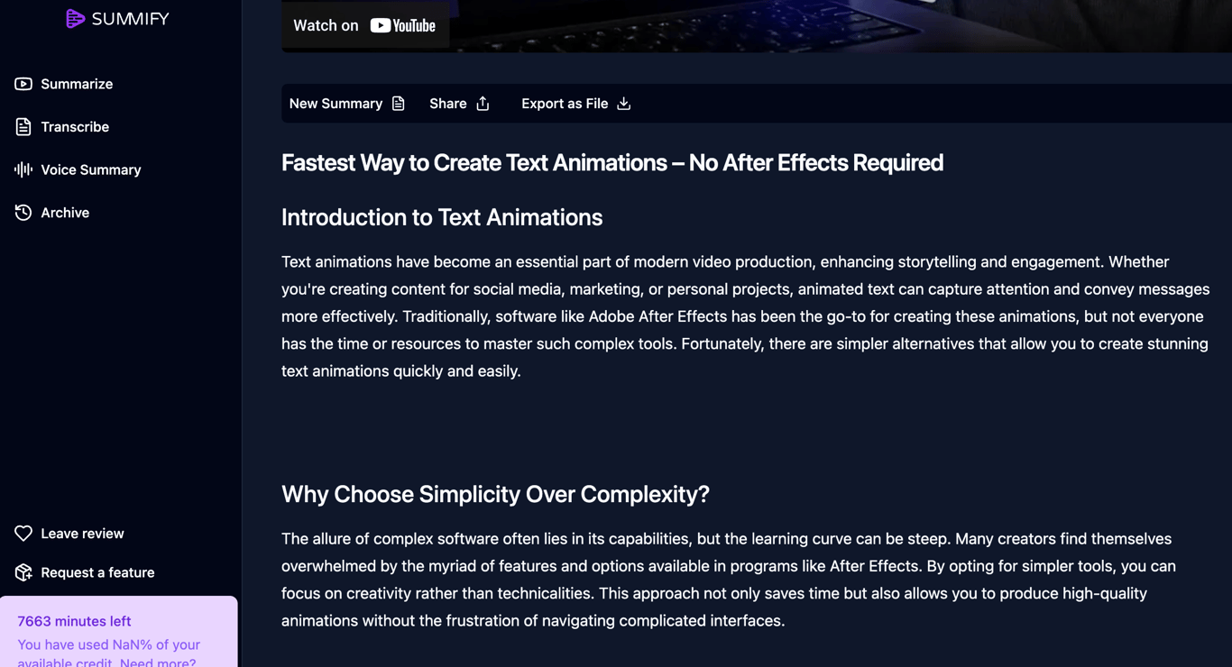 How to Use a Free AI YouTube Video Summarizer to Get More Out of Your Content