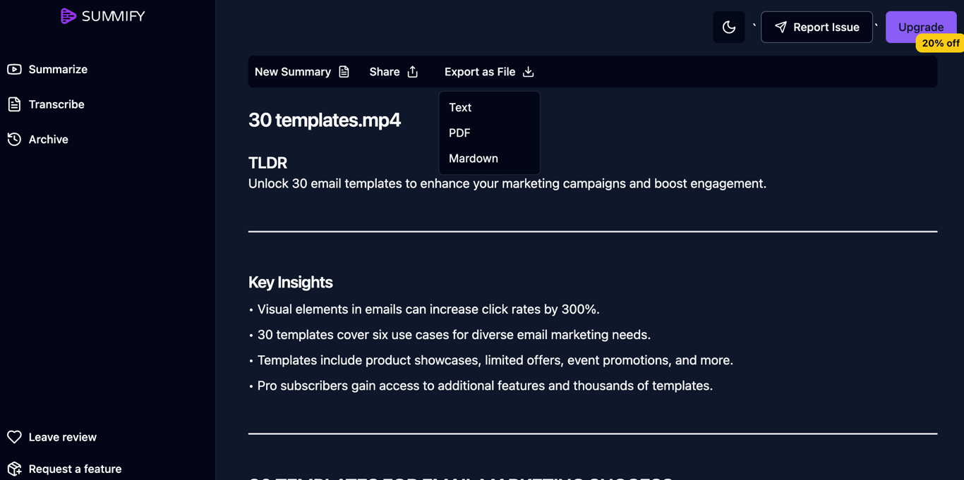 Video Summarizer: Saving Time in the Age of Endless Content