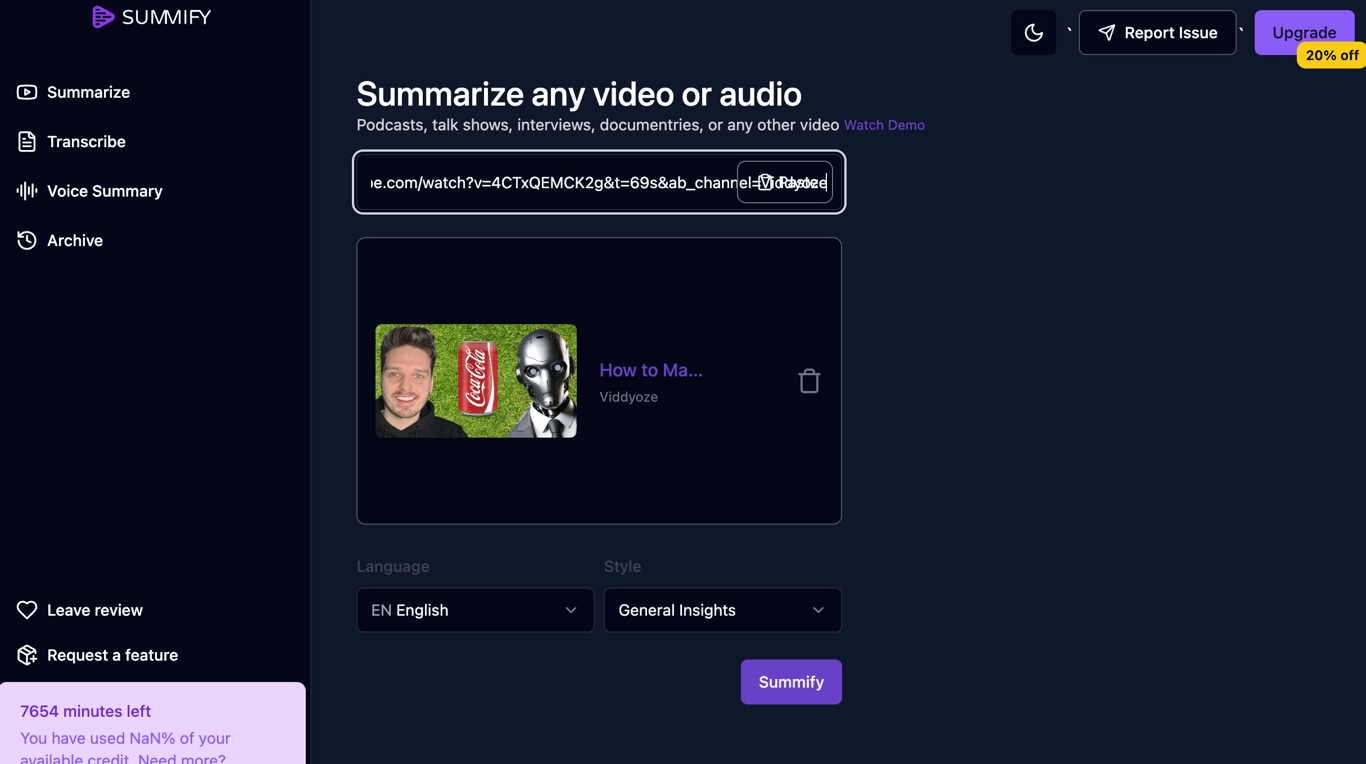 Video Transcript Summarization How to Use a YouTube Video Transcript Summarizer to Make YouTube ...