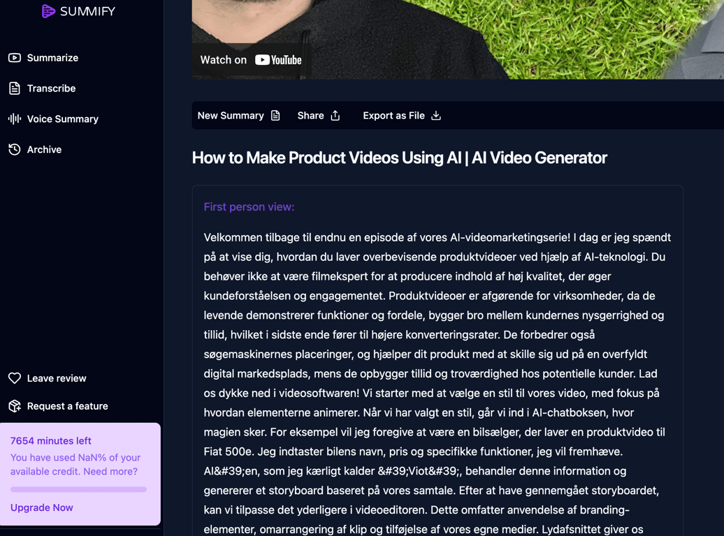 How to Use a YouTube Video Transcript Summarizer to Make YouTube Content More Accessible
